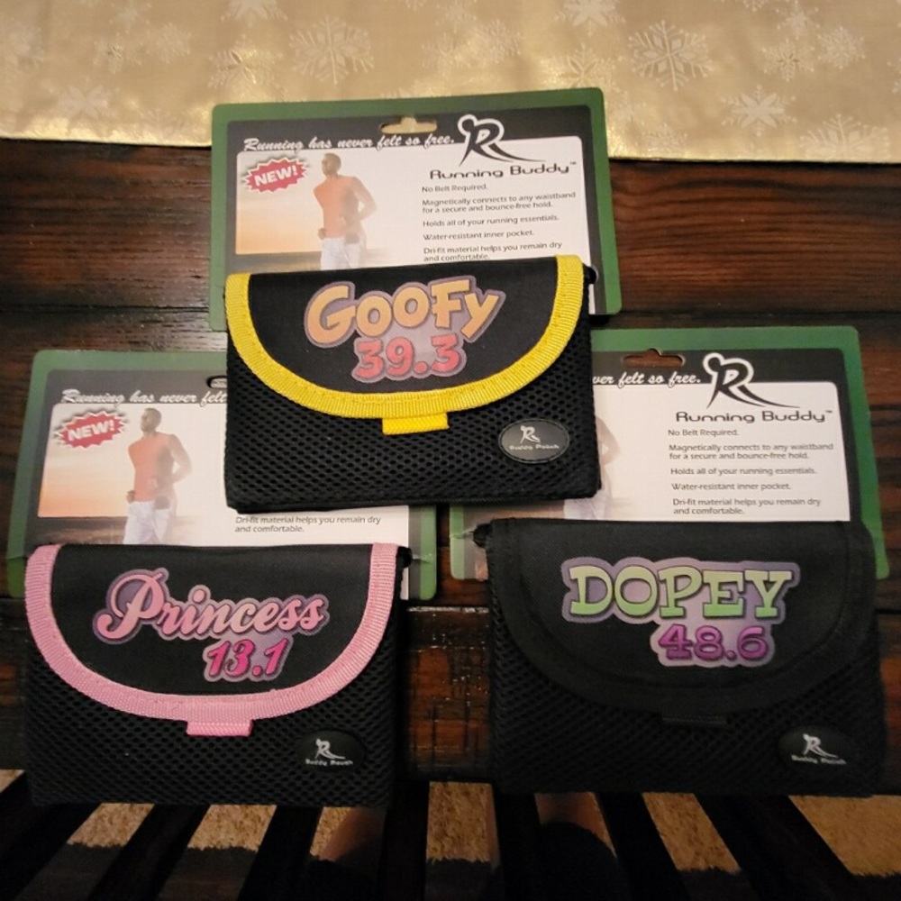 Disney Run Distance Running Buddy, 3 Choices all new.